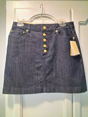 Michael Kors Denim Mini Skirt